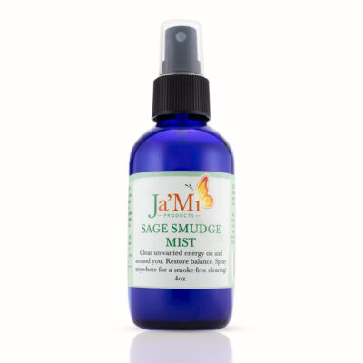Sage Smudge Mist | Spray to Clear Unwanted Energy & Restore Balance | Smokeless Alternative | Aromatherapy | 100% Pure Essential Oils